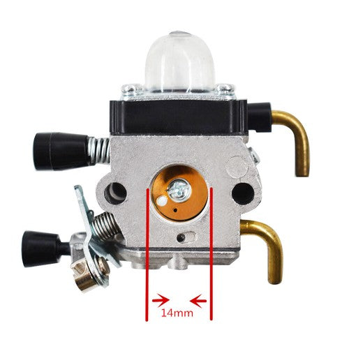 Solid Spare 2PCS Carburetor For STIHL FS85 FS75 FS80 FC75 FC85 HL75 FS55 SP85 C1Q-S186A