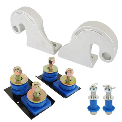 Solid Spare Lower Hood Pivot Kit & Engine Hood Hinge Pivot Bolt Kit For Peterbilt 378 379 US