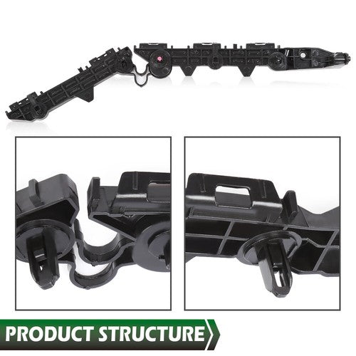 Solid Spare Rear Bumper Retainer Set Fit For 2019-2021 Toyota RAV4 Driver & Passenger Side