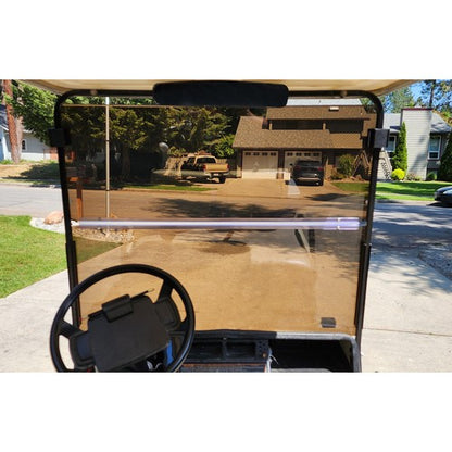 Solid Spare Tinted Fold Down Golf Cart Windshield Windscreen For EZGO Marathon 1986-1994.5