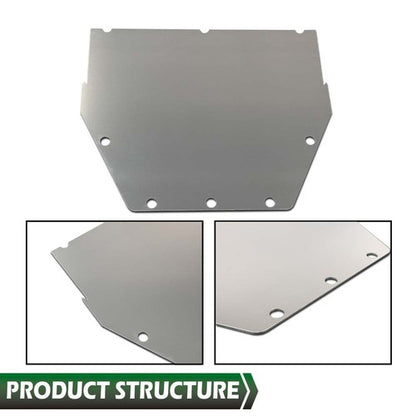 Solid Spare Fit For 2008-2014 Polaris RZR RZR-S 800 3/16" Aluminum Skid Plate Heavy Duty