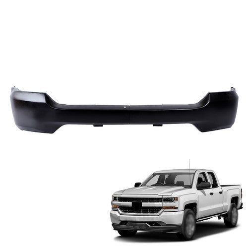 Solid Spare Without Fog Lamps Hole Suit For Chevy Silverado 1500 2016 2017 2018 Front Bumper