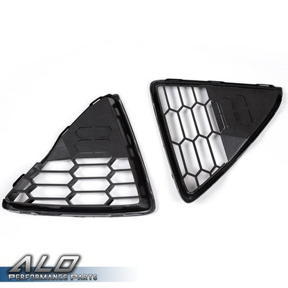 Solid Spare Fit For 12-14 Ford Focus Front Bumper Lower Grille Grills Honeycombed 3Pcs