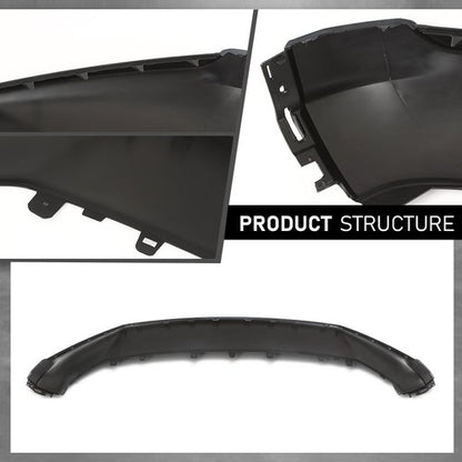 Solid Spare Front Bumper Lower Cover Valance Molding Fit For Audi SQ5 Q5 2018 2019 2020 New
