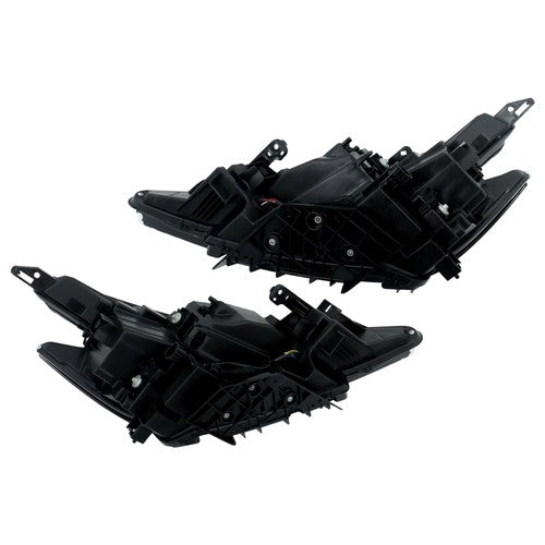 Solid Spare Clear Black Housing For 2019-2021 Nissan Murano Pair LH&RH Projector Headlights