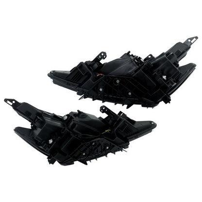 Solid Spare Clear Black Housing For 2019-2021 Nissan Murano Pair LH&RH Projector Headlights