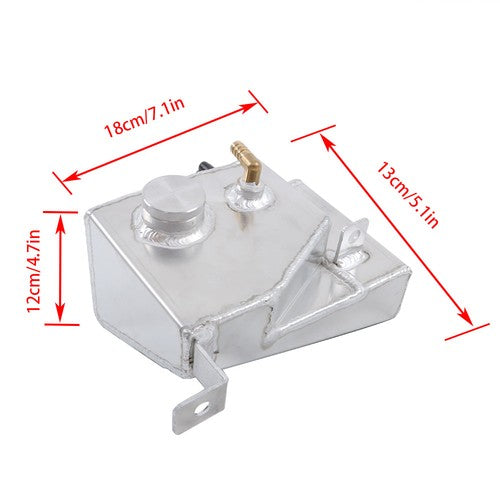 Solid Spare For Mazda Miata 1990 91-97 Aluminum Coolant Tank Expansion Recovery Overflow Can