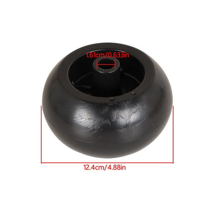 Solid Spare 6Pk 5" AntiScalp Deck Wheel and Kit Exmark 103-3168 103-4051 103-7263 109-9011