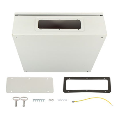 Solid Spare Electrical Enclosure 20x20x6" Carbon Steel IP65 Wall Mount Junction Box w/ Lock