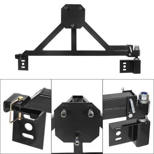 Solid Spare Rear Spare Tire Carrier For Hummer H2 2003-2009 Rack w/ Drop-down Option Steel