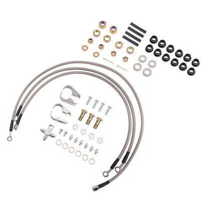 Solid Spare Powder Coated Front A Arms +2+1 For Raptor 700 700R 2006-2017 Brake Lines Clamps
