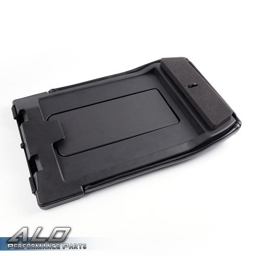 Solid Spare Center Console Lid Armrest Fit For 1999-2007 Avalanche Silverado Sierra Black