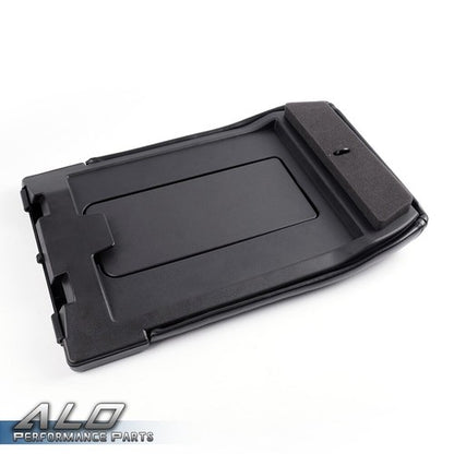 Solid Spare Center Console Lid Armrest Fit For 1999-2007 Avalanche Silverado Sierra Black