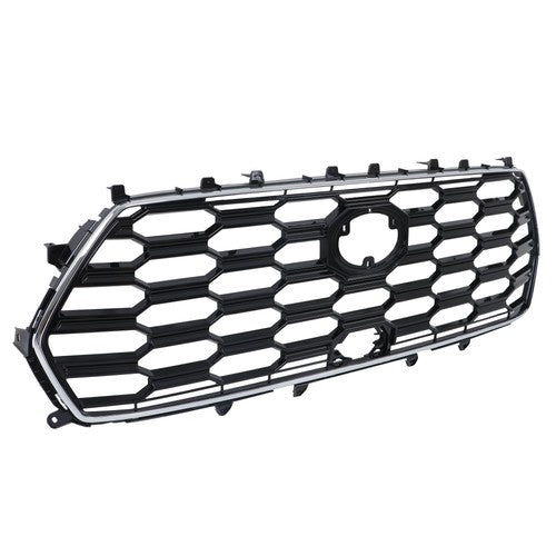 Solid Spare New Front Bumper Upper Grille For Toyota Sequoia 2023-2024 Black 53114-0C500