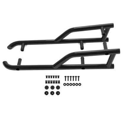 Solid Spare 2-Seat Extreme Kick Out Nerf Bars Rock Slider Fit Polaris General 1000 2016-2025
