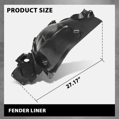 Solid Spare Fender Liner Front Right Fit For 16-23 Mercedes-Benz GLC300 GLC43 GLC63 AMG