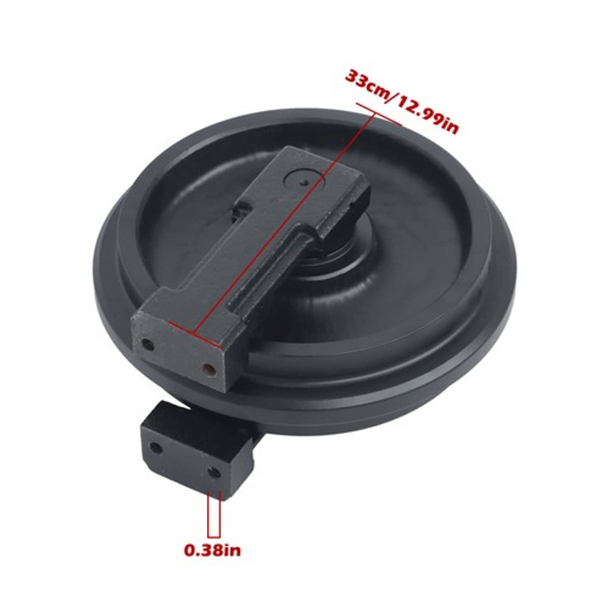 Solid Spare Front Idler Wheel For John Deere 27C ZTS 26G 9101811 9132562 9314257