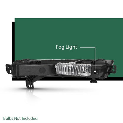 Solid Spare Front Bumper LED Fog Light Left Fit For 18-22 Land Rover Range Rover LR142091