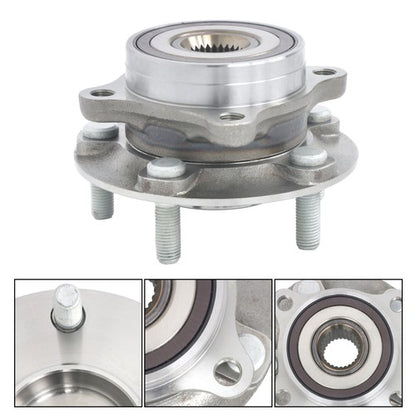 Solid Spare 1pc Front Wheel Hub Bearing Assembly For Mitsubishi Lancer 2008 - 2015 4x4 AWD