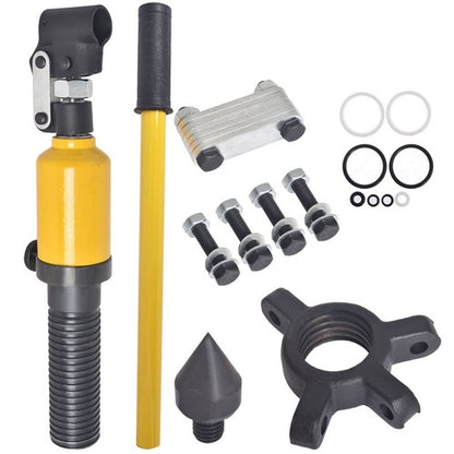 Solid Spare Hydraulic Gear Puller Pumps Oil Tube 3 Jaws Drawing Machine 5T