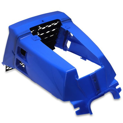 Solid Spare NEW For Yamaha Banshee 350 plastic gas tank side covers + grill 1987-2006 BLUE