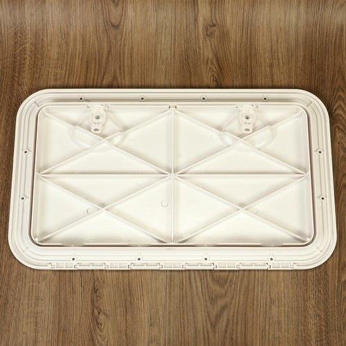 Solid Spare 2Pk Deck Marine Access Hatch & Lid 24" x 14" Boat Hatch Handle Marine Caravan RV