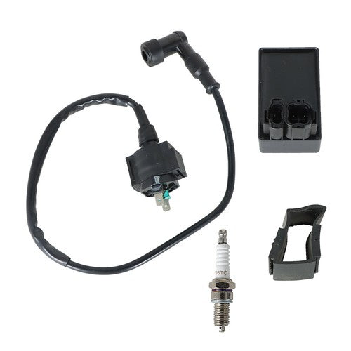Solid Spare CDI Box Ignition Coil Spark Plug For HONDA CRF100F CRF80F XR80R XR100R 1992-2013