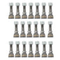 Solid Spare 20 Pieces Stump Grinder Teeth Aftermarket Replacemen For 700 Stump Grinder Teeth