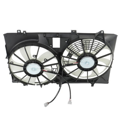 Solid Spare Radiator Condenser Cooling Fan Assembly For Toyota Sienna Lexus RX350 2011-2016
