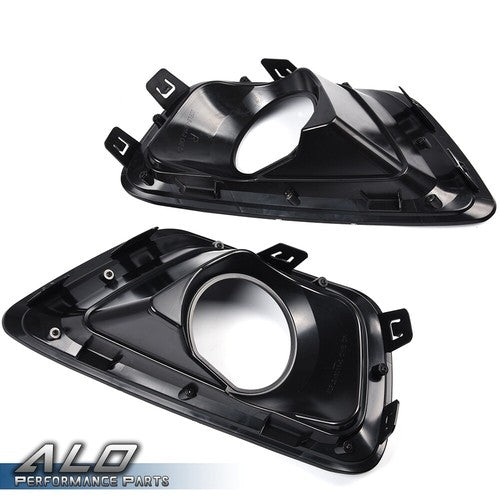Solid Spare Fit For 2015-2020 Chevy Colorado Clear Lens Fog Light W/Chrome Trim Bezel+Switch