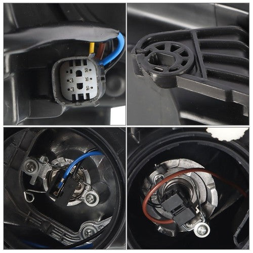 Solid Spare Fit For Chevy Malibu 2019-2020 Headlight Set Driver Side Clear Lens Replacement