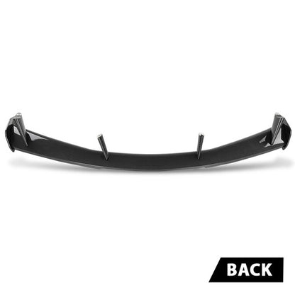 Solid Spare Rear Trunk Spoiler Lid High Wing Kit Fit For 2020-2024 Corvette C8 Carbon Look