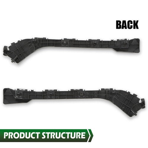 Solid Spare Fit For 2010-2015 Toyota Prius Rear Bumper Retainer Bracket Left+Right Side