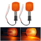 Solid Spare NEW Rear Pair Turn Signal Indicators For Honda V45 VF750C VF700C With Stem