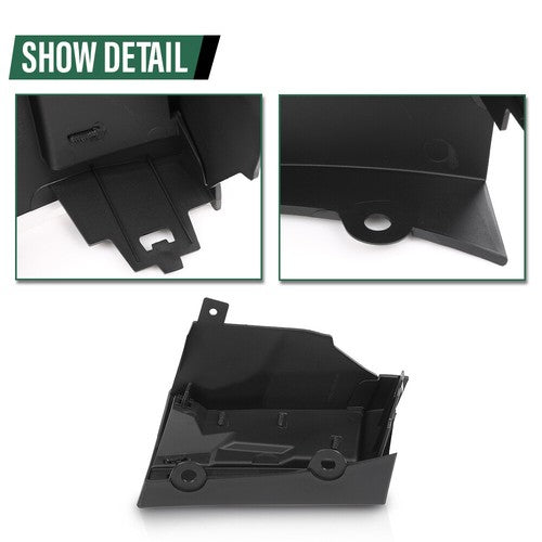 Solid Spare Front Right Lower Fender Molding LR079233 Fit For 2012-2018 Range Rover Evoque