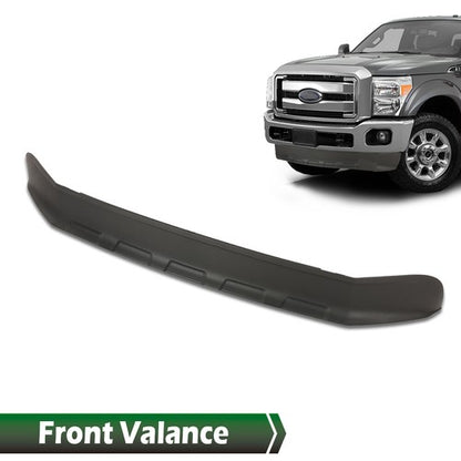 Solid Spare Front Lower Valance Black Fit For 2011-2016 Ford F250 F350 F450 Super Duty 4WD