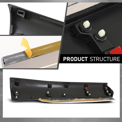 Solid Spare Door-Lower Molding Trim Rear Right Side Fit For 2010-2015 Lexus RX350 RX450h