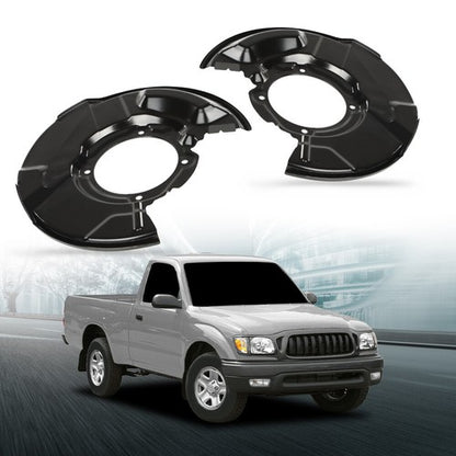 Solid Spare Fit For 1995-2004 Toyota 4Runner Tacoma Front Brake Dust Shields Left+Right