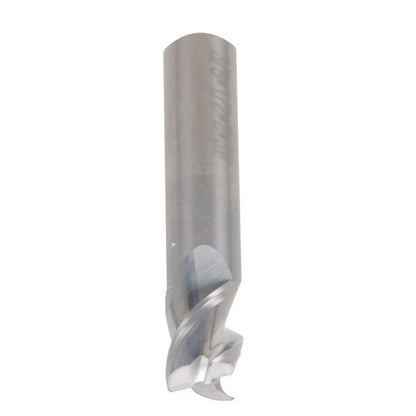 Solid Spare Carbide End Mill 3/8" 3 Flute 2" Overall Length End Mill 45 Degree Helix New