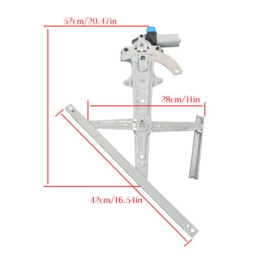 Solid Spare 751-657 Window Regulator w/Motor Rear Driver Left For Nissan Altima 2013-2018