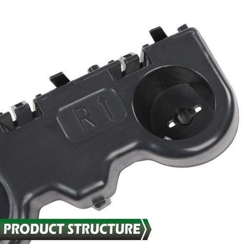 Solid Spare Fit For 18-2019 Nissan Kicks Front Bumper Retainer Bracket Right Passenger Side