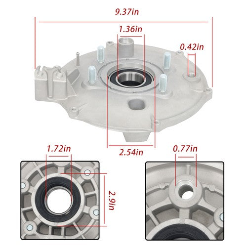 Solid Spare For Honda TRX 300 2x4 4x4 Foutrax 1988-1998 1999 2000 ATV Rear Wheel Brake Drum