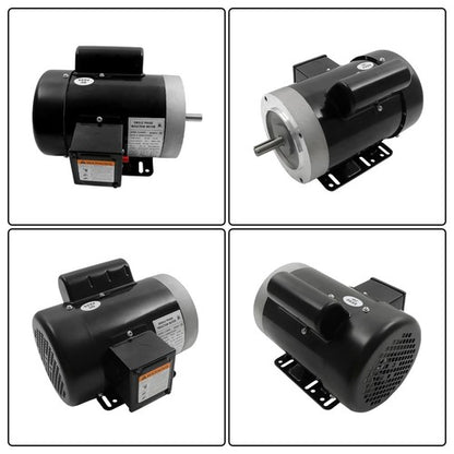 Solid Spare 3/4 HP Electric Motor Single Phase 1725rpm 5/8'' shaft 115V/230V 56C Frame New
