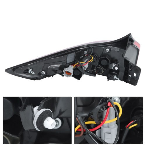 Solid Spare Taillight Assembly Fit For Nissan Rogue 2021-2023 Rear Outer RH/Passenger Side