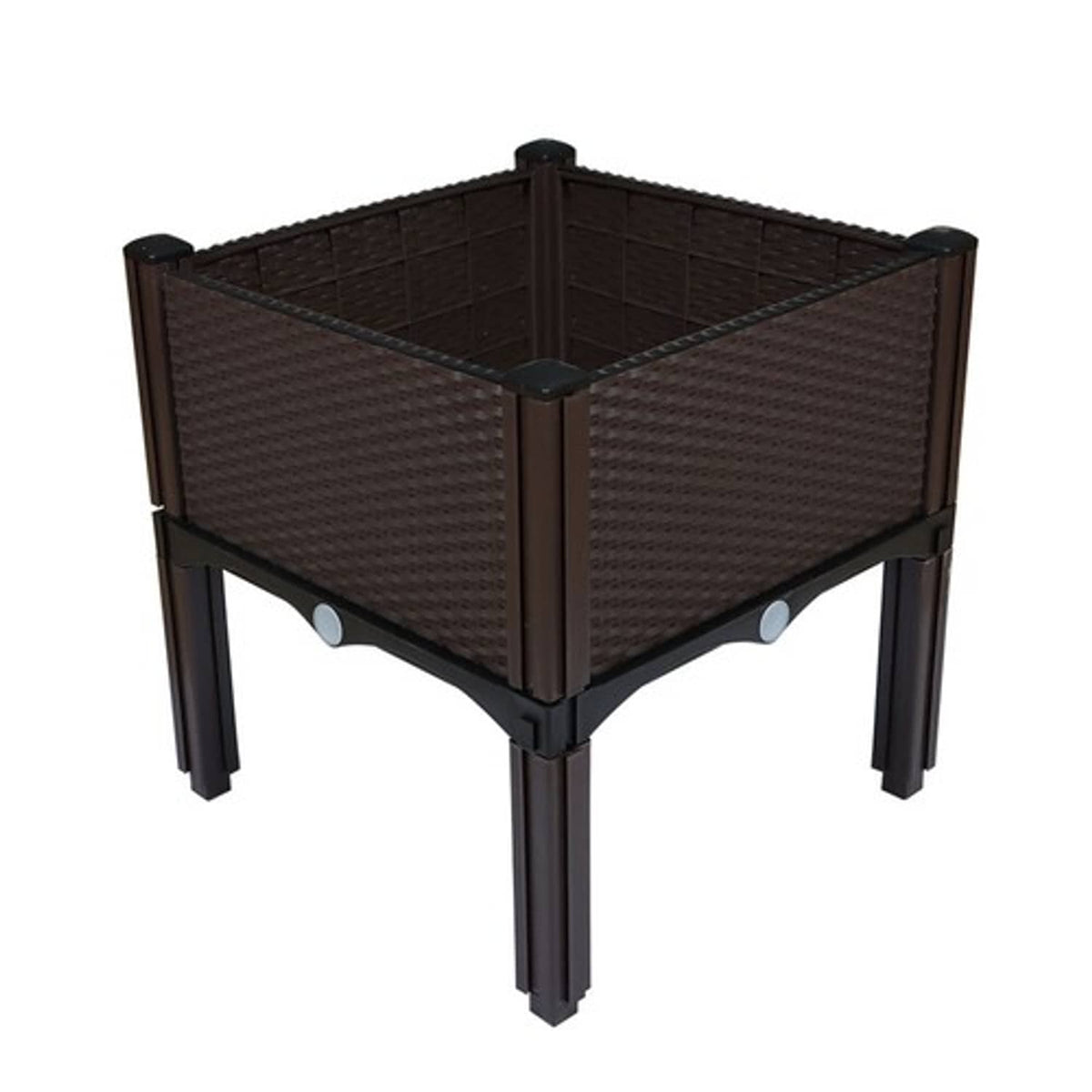 Solid Spare Raised Garden Bed Outdoor Elevated Planter Box Flowers Plants Vegetables