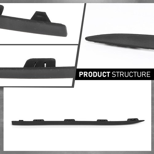 Solid Spare Front Bumper Molding Trim Left Fit For 2019-2022 Mercedes-Benz W177 A220 A250