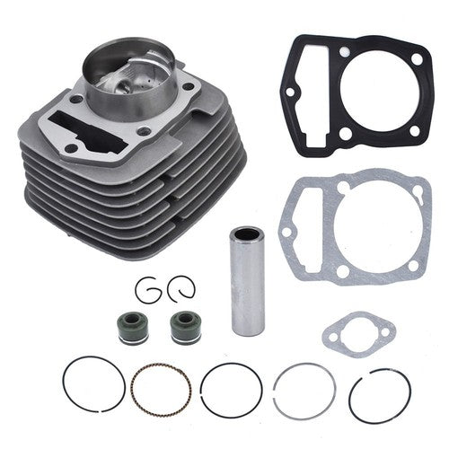 Solid Spare Cylinder Kit Fit For Honda ATC 200 223CM3 Piston 65.5mm Bore Rings CY-50