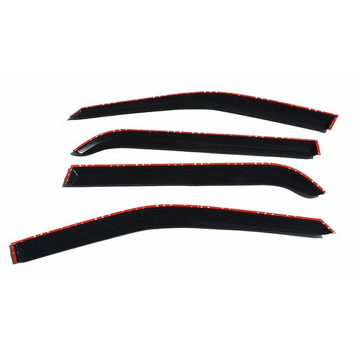 Solid Spare For Ford Explorer 2011-2019 Window Shade Visor Guards Sun Rain Shade Smoke Black