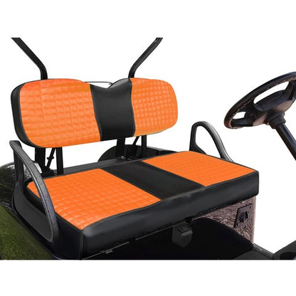 Solid Spare 4Pcs Front & Rear Fits For Yamaha Drive/Drive 2 2007-UP Seat Covers Golf Cart