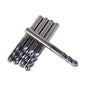 Solid Spare 5pcs 1/4" 4 Flute USA Ball Nose Carbide End Mill 3/4" Cut Length Tialn Coated